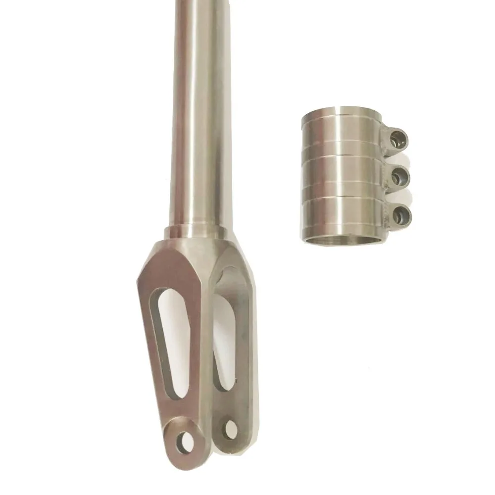 factory price of titanium Pro Scooter Fork Custom Stunt Scooter Fork, Natural color or customized
factory price of titanium Pro Scooter Fork Custom Stunt Scooter Fork, Natural color or customized
