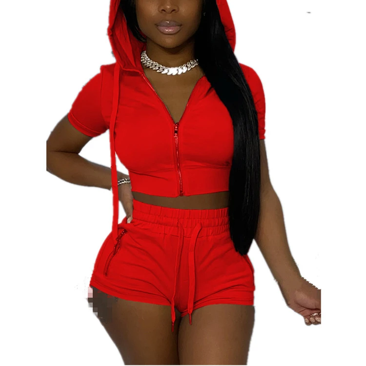 YF_8157 Dropship wholesale tracksuit summer clothing womens two piece short pant set
YF_8157 Dropship wholesale tracksuit summer clothing womens two piece short pant set