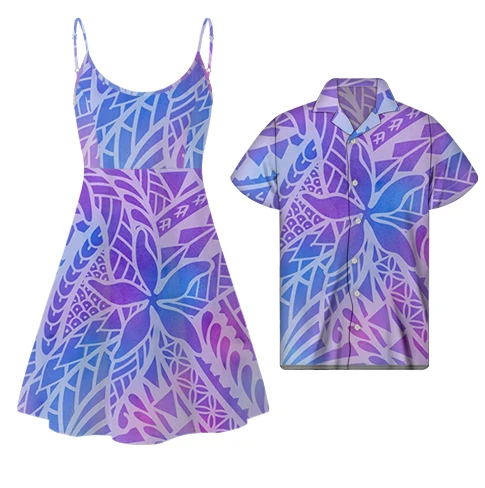 New Summer Dress Women Skirts Matching Men Shirts Custom Exclusive Couple Polynesian Tribal Floral Dress Sexy Slip Dress, Customized color
New Summer Dress Women Skirts Matching Men Shirts Custom Exclusive Couple Polynesian Tribal Floral Dress Sexy Slip Dress, Customized color
