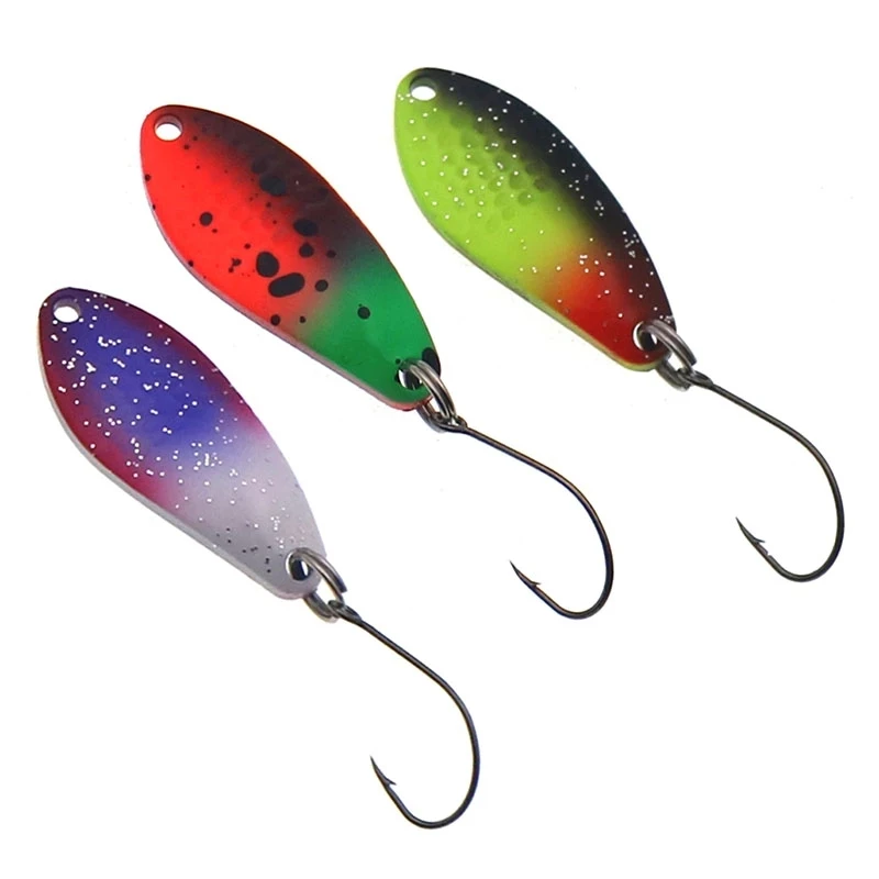 3.5g 31mm S-shaped Sequins Baits Trout Bait Spoon Metal Lure single hook Artificial Bait Fishing Lure spoon, 10 colors
3.5g 31mm S-shaped Sequins Baits Trout Bait Spoon Metal Lure single hook Artificial Bait Fishing Lure spoon, 10 colors