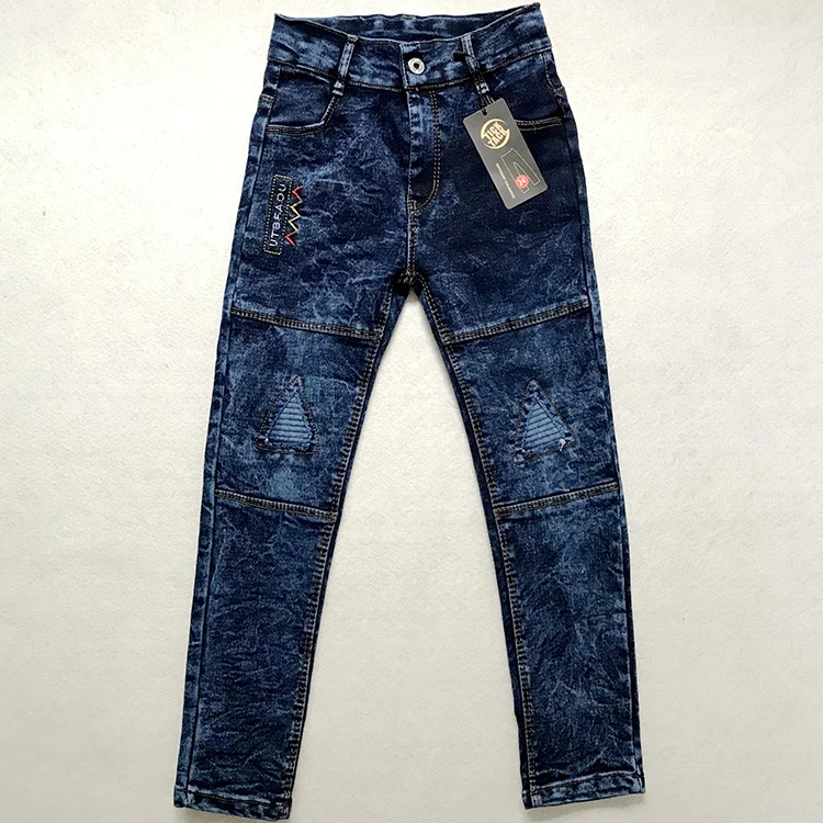 Wholesale fashion high quality denim boys jeans new design patchwork pencil jeans, Blue
Wholesale fashion high quality denim boys jeans new design patchwork pencil jeans, Blue