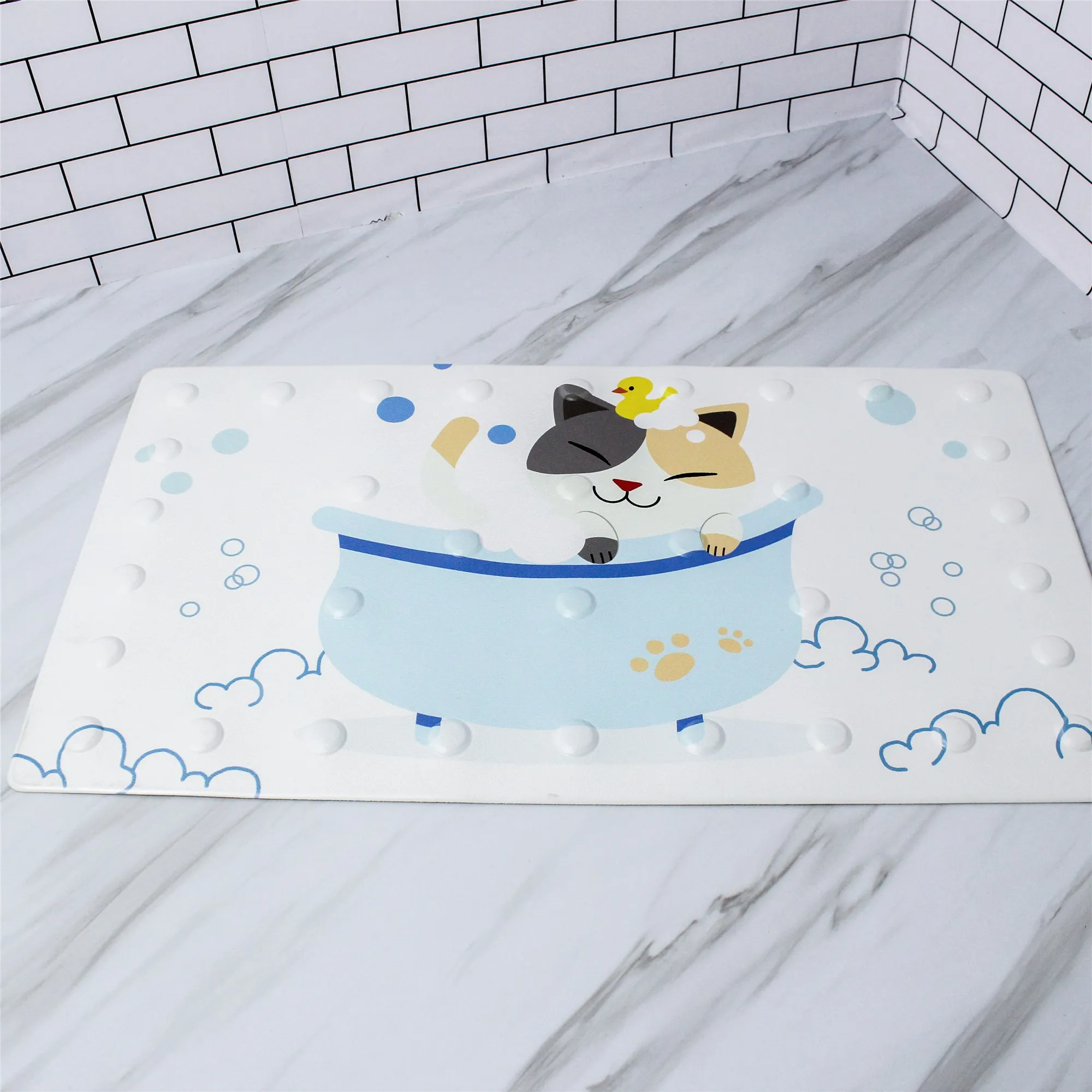 All pride Hot sales waterproof fool mat for bath mat with sucker back children shower mat, Customized color
All pride Hot sales waterproof fool mat for bath mat with sucker back children shower mat, Customized color