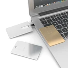 Free Shipping Promotional Gift Metal Credit Card High Speed USB 3.0 Brand LOGO 8GB 16GB USB Flash Drives