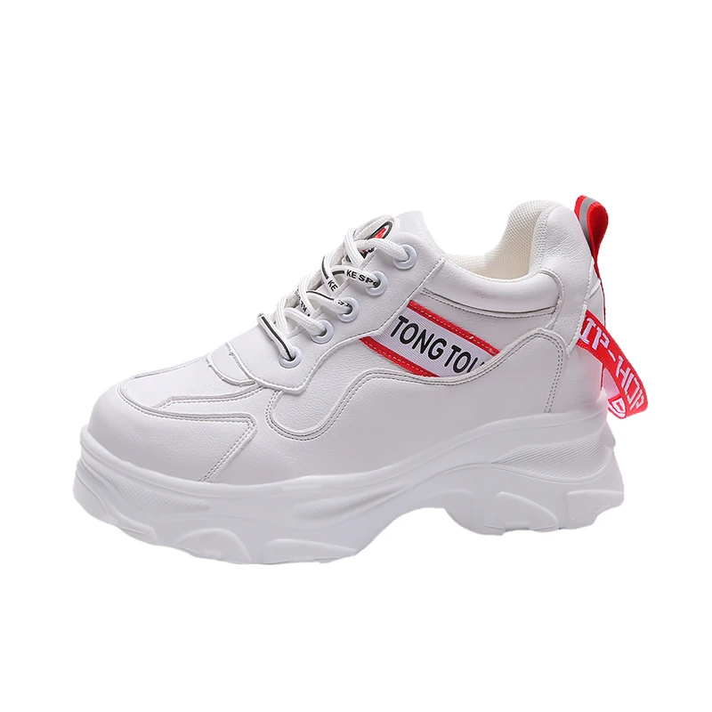 New Fashion Comfortable Chunky Shoes Women Sneakers Spring Breathable Casual Sports Walking Shoes, Red/black
New Fashion Comfortable Chunky Shoes Women Sneakers Spring Breathable Casual Sports Walking Shoes, Red/black