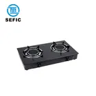 Hot sale! Click Here!Tempered Glass Household Cooker Gas Stove 2 Burner Gas Stove Top