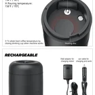 Can heat water travel portable espresso coffee maker