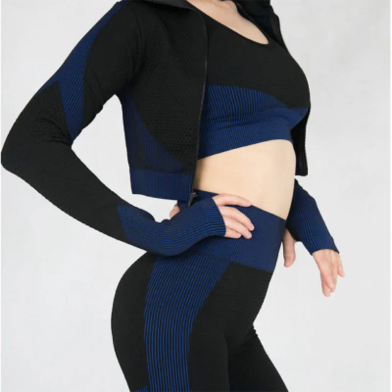 Women Gym Yoga Seamless Pants Sports Clothes Stretchy High Waist Exercise Fitness Leggings Sport Women Fitness High Waist Set, 10 colors, as picture shown
Women Gym Yoga Seamless Pants Sports Clothes Stretchy High Waist Exercise Fitness Leggings Sport Women Fitness High Waist Set, 10 colors, as picture shown