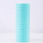 pulp + polyester support OEM/OME a roll of 50 pieces 20*30 glass cleaning cloth household cleaning cloth