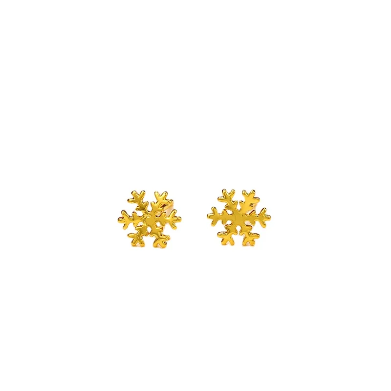 AE8121102 xuping christmas snowflake cute alloy plated 24k gold stud earing+korea earring stud, 24k gold color
AE8121102 xuping christmas snowflake cute alloy plated 24k gold stud earing+korea earring stud, 24k gold color