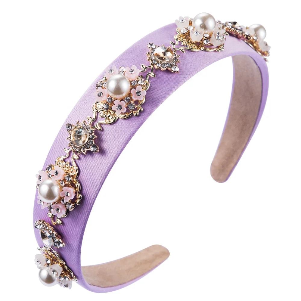 Women Elegant Baroque Diamond Big pearl Hairband Hair Ornament Headband Hair Hoop Headwear Korean Lady Fashion Hair Accessories
Women Elegant Baroque Diamond Big pearl Hairband Hair Ornament Headband Hair Hoop Headwear Korean Lady Fashion Hair Accessories