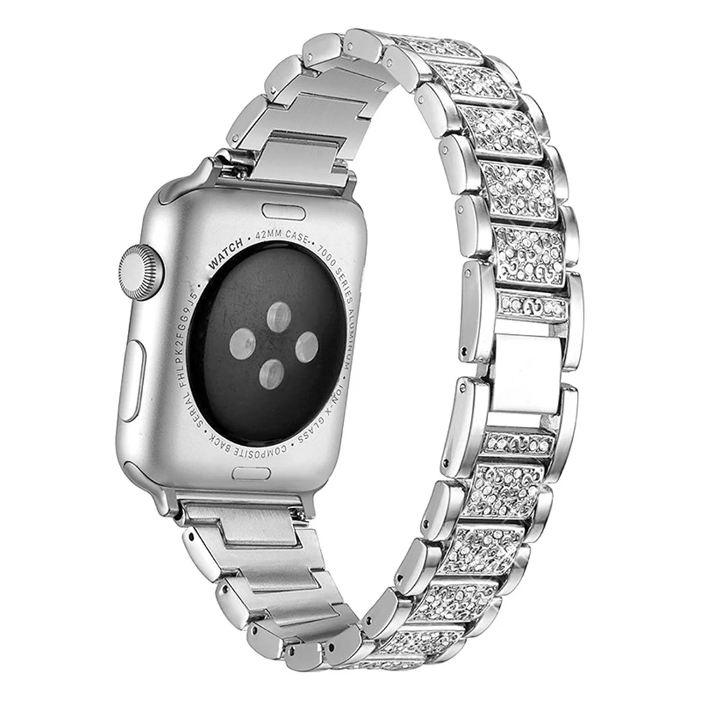Beautiful fashion Diamonds Stainless steel watch band diamond strap for Apple Smartwatch Series SE 6 5 4 3 2 1, Black,pink,silver,gold,rose gold
Beautiful fashion Diamonds Stainless steel watch band diamond strap for Apple Smartwatch Series SE 6 5 4 3 2 1, Black,pink,silver,gold,rose gold