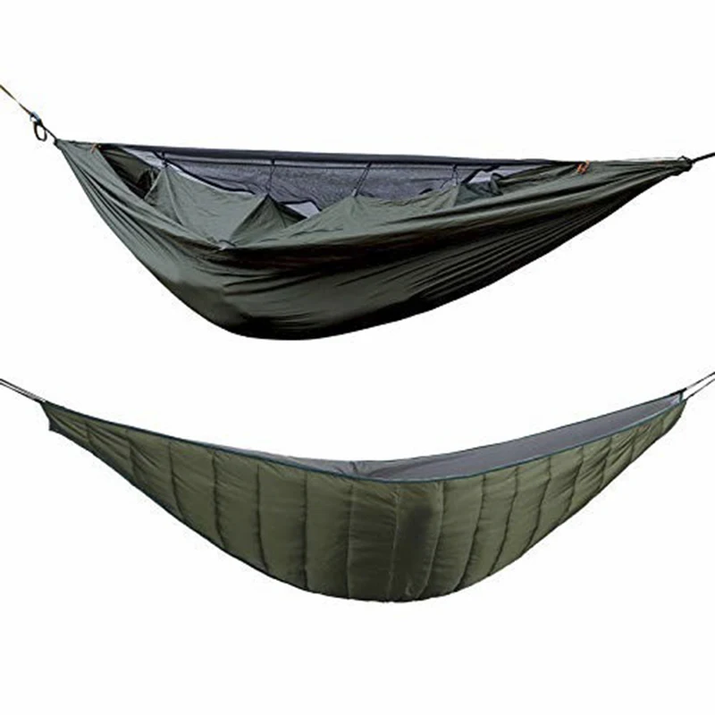 Factory Price Portable Ultralight Outdoor Winter Camping Hammocks Underquilt for Travel Hiking
Factory Price Portable Ultralight Outdoor Winter Camping Hammocks Underquilt for Travel Hiking