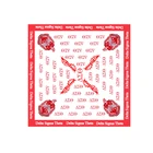 Promotional custom printed cotton silk soft absorbent bandana