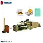 High quality eps PS foam expandable polystyrene absorbent meat chicken tray eps burger box forming machine