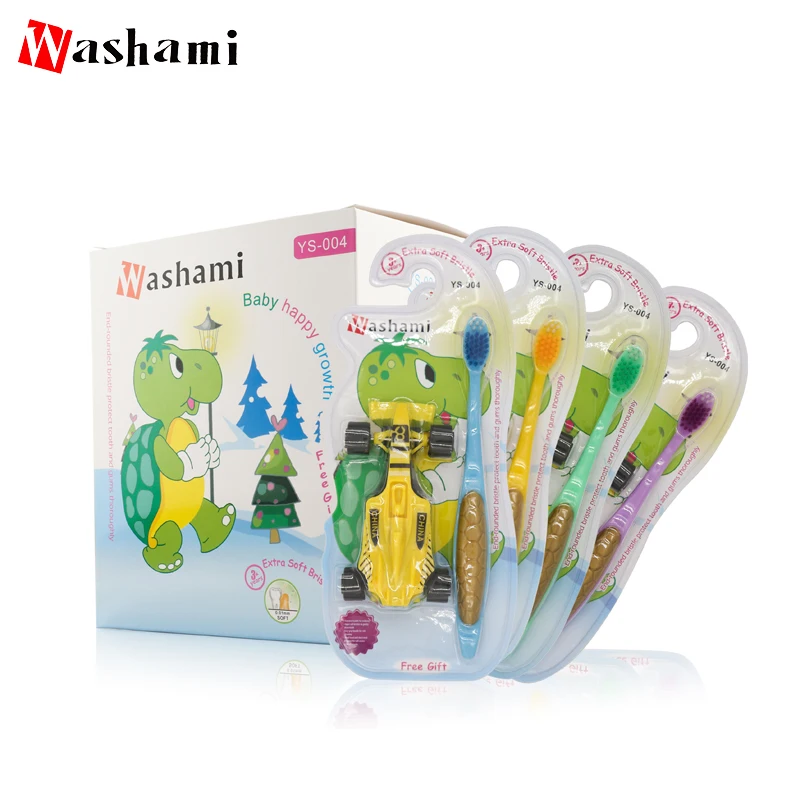 Children teeth cleaning product soft kid toothbrush with toy car, Yellow/purple/blue/green
Children teeth cleaning product soft kid toothbrush with toy car, Yellow/purple/blue/green