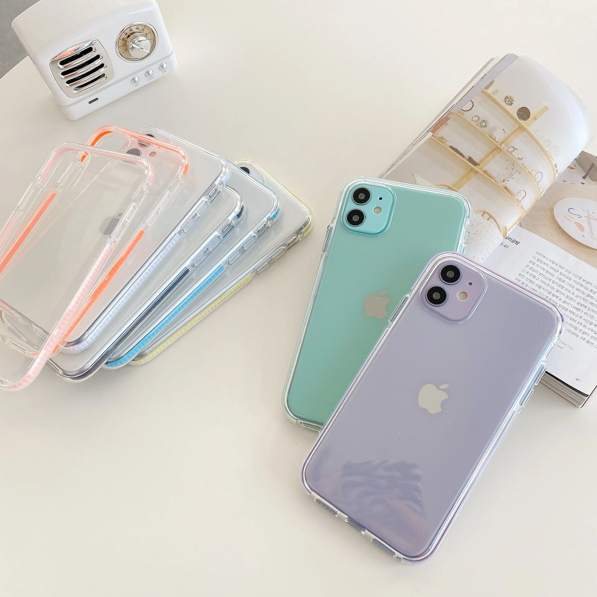 for iPhone 12 Case Factory Price TPU TPE Bumper Transparent Back Cover Phone Case for iPhone 12 Mini 11 Pro Max XR X 2020, Multi
for iPhone 12 Case Factory Price TPU TPE Bumper Transparent Back Cover Phone Case for iPhone 12 Mini 11 Pro Max XR X 2020, Multi