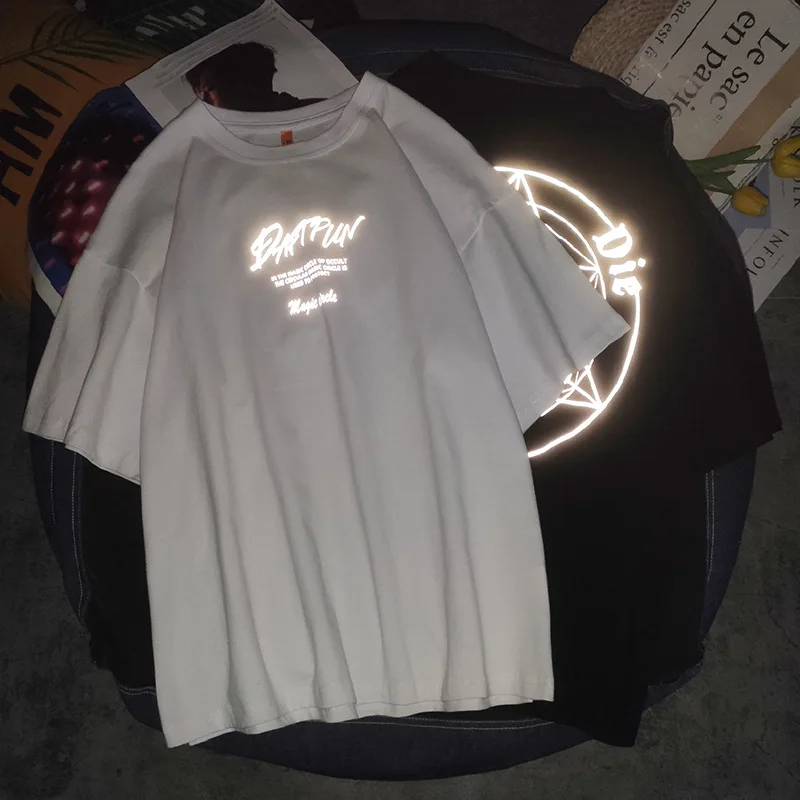 Reflective Print Round Neck Oversized men hip hop graphic t shirts Shiny Star Design your own Logo t-shirt hip hop
Reflective Print Round Neck Oversized men hip hop graphic t shirts Shiny Star Design your own Logo t-shirt hip hop