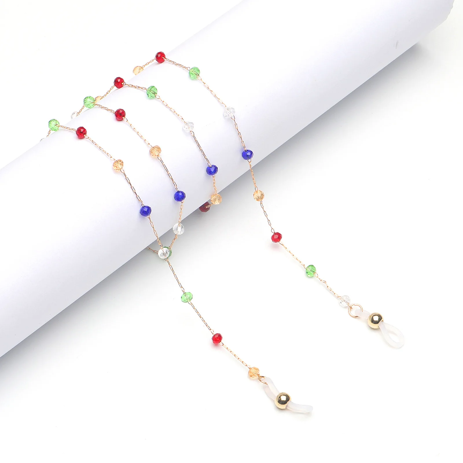 Ready stock metal eyeglass chain holder, custom beads sunglasses eyeglass chain wholesale
Ready stock metal eyeglass chain holder, custom beads sunglasses eyeglass chain wholesale