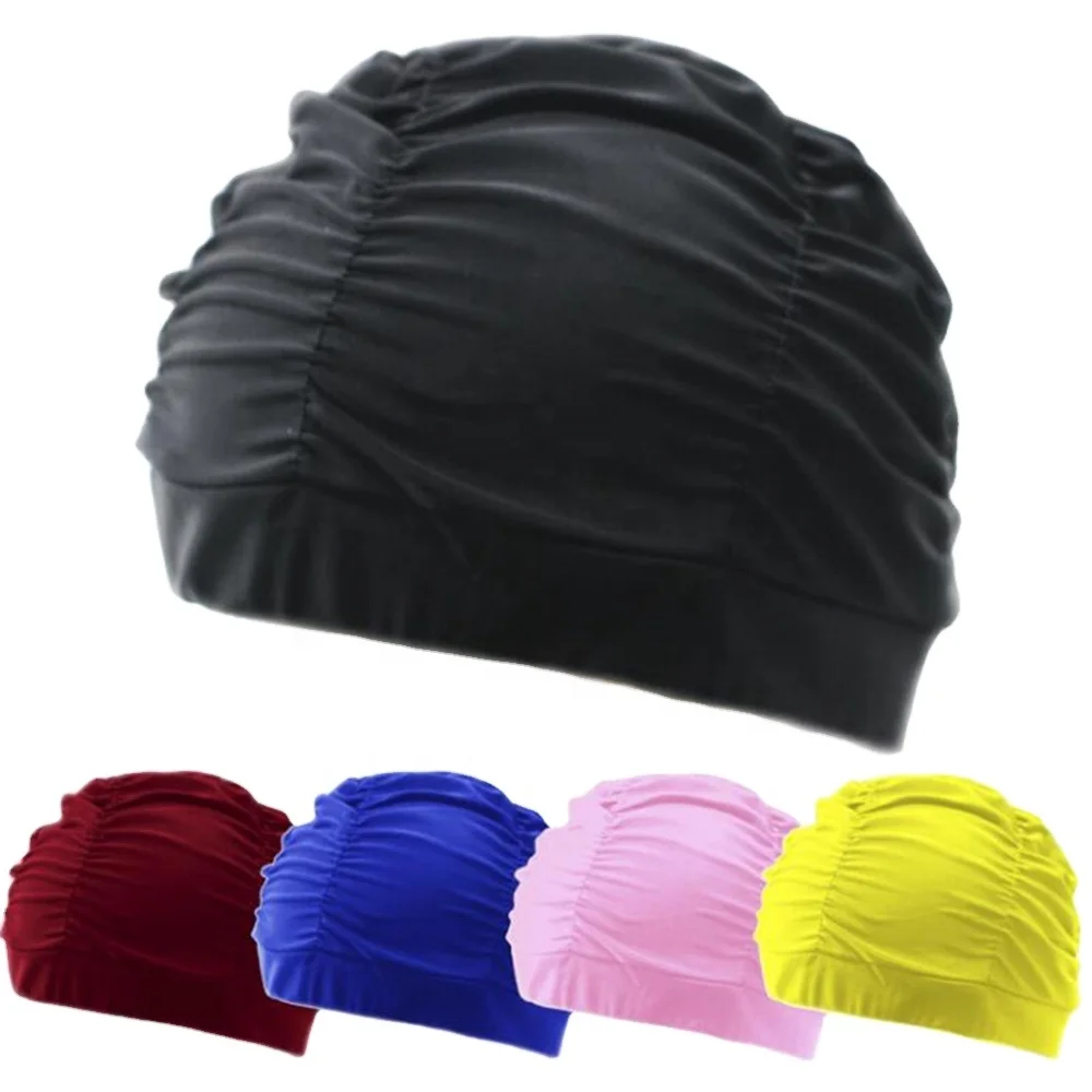 TY Elastic Nylon Swimming Caps Solid Colors Pleated Bathing Hats Long Hair Protect Pool Bathing Hats Swim Sports Accessories, Customized
TY Elastic Nylon Swimming Caps Solid Colors Pleated Bathing Hats Long Hair Protect Pool Bathing Hats Swim Sports Accessories, Customized