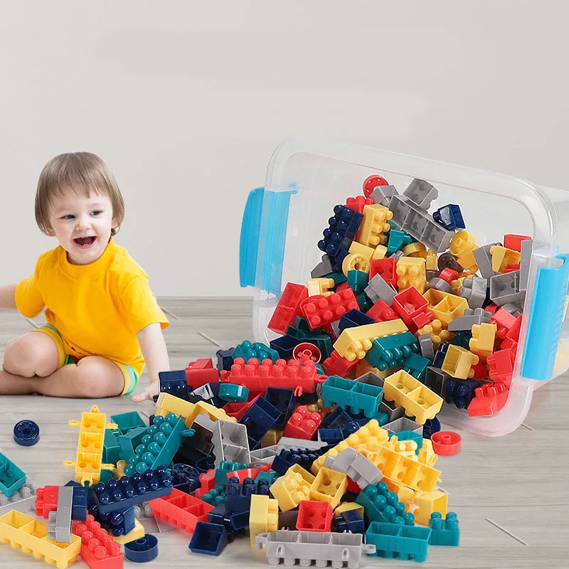 large plastic building blocks