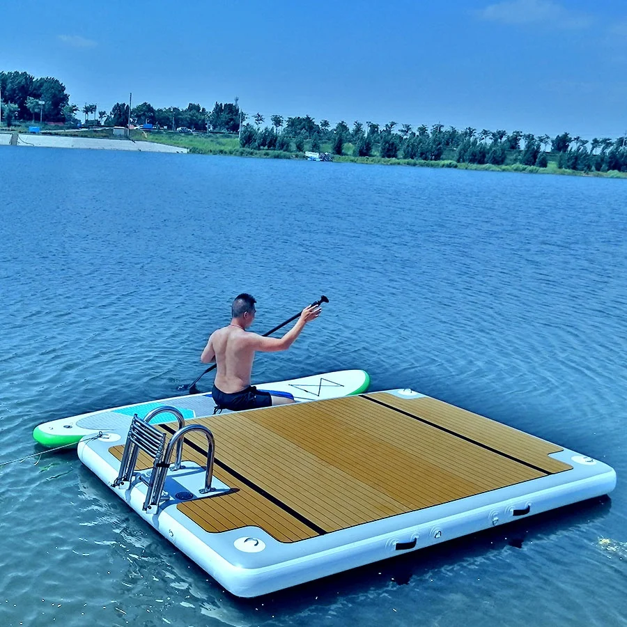 Leisure Land 422 water floating pontoon floating island for water sports, Wood pattern
Leisure Land 422 water floating pontoon floating island for water sports, Wood pattern