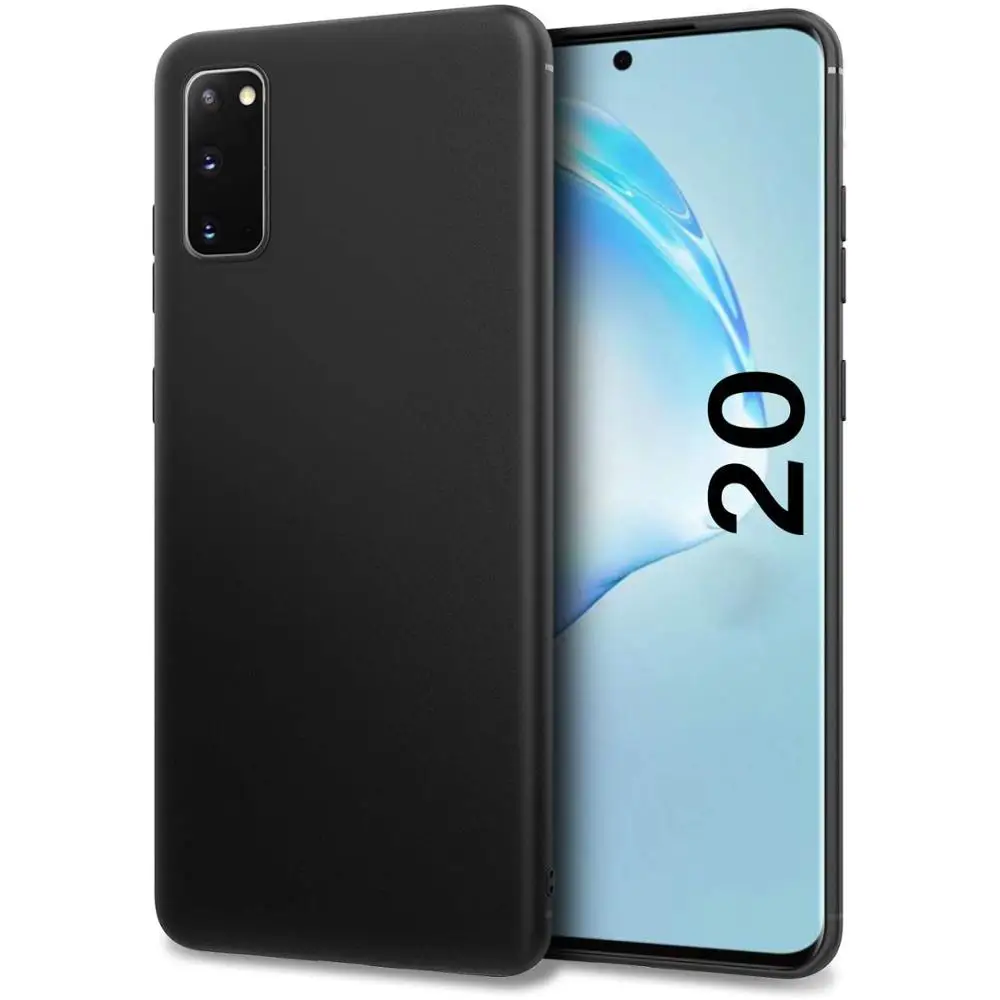 HOCAYU New Arrival Black Soft Silicon Mobile Case For Samsung S20 Plus S20 Ultra Shockproof Protective Phone Case
HOCAYU New Arrival Black Soft Silicon Mobile Case For Samsung S20 Plus S20 Ultra Shockproof Protective Phone Case