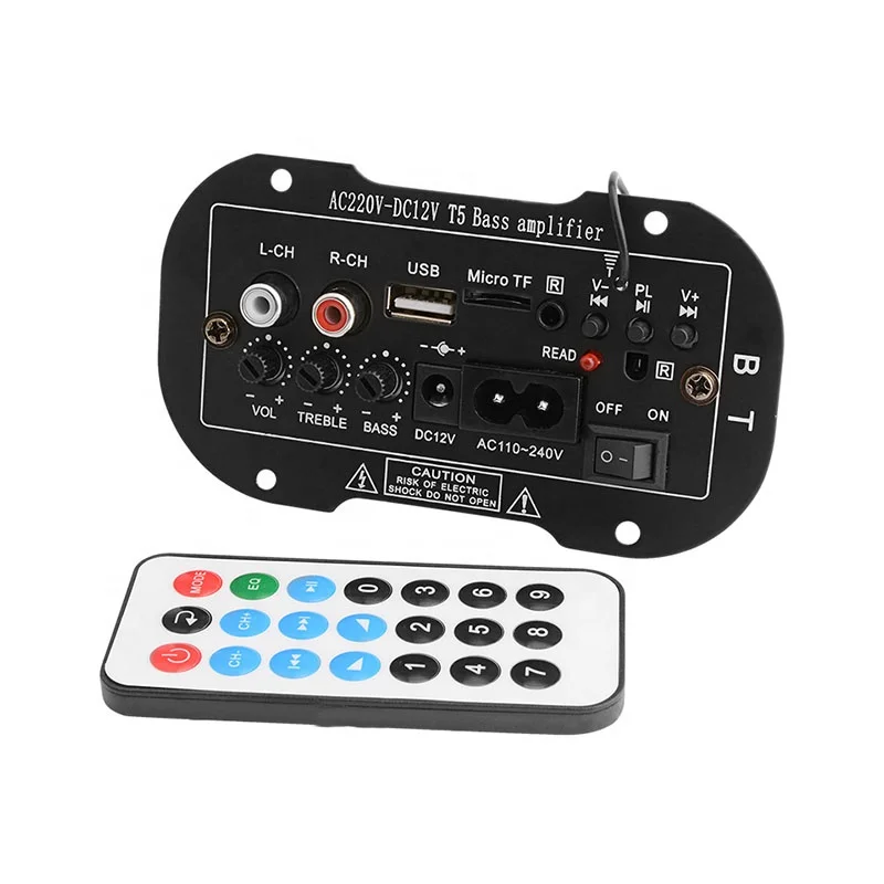 Subwoofer Amplifier Audio Board 12V 220V Power Amplifiers Car Amp USB TF FM Decoding 5-6 Inch Subwoofer DIY
Subwoofer Amplifier Audio Board 12V 220V Power Amplifiers Car Amp USB TF FM Decoding 5-6 Inch Subwoofer DIY
