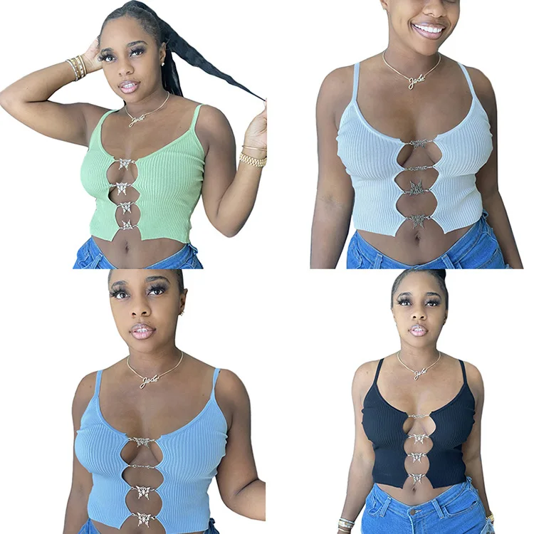 2021 summer rib spaghetti straps crop top shirt fashionable women sexy backless tank top
2021 summer rib spaghetti straps crop top shirt fashionable women sexy backless tank top