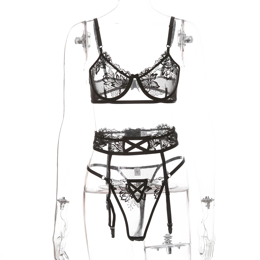 Th0057High quality Fancy Mesh Embroidery See through Club Beautiful Sling Sexy Lingerie Erotic Lenceria 3 pcs set
Th0057High quality Fancy Mesh Embroidery See through Club Beautiful Sling Sexy Lingerie Erotic Lenceria 3 pcs set