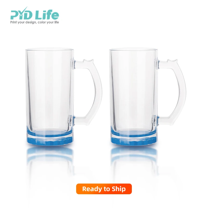 PYD Life Newest Custom Mug Glass Color Bottom 16 OZ Sublimation Tea Coffee Glass Mug, 8 colors
PYD Life Newest Custom Mug Glass Color Bottom 16 OZ Sublimation Tea Coffee Glass Mug, 8 colors