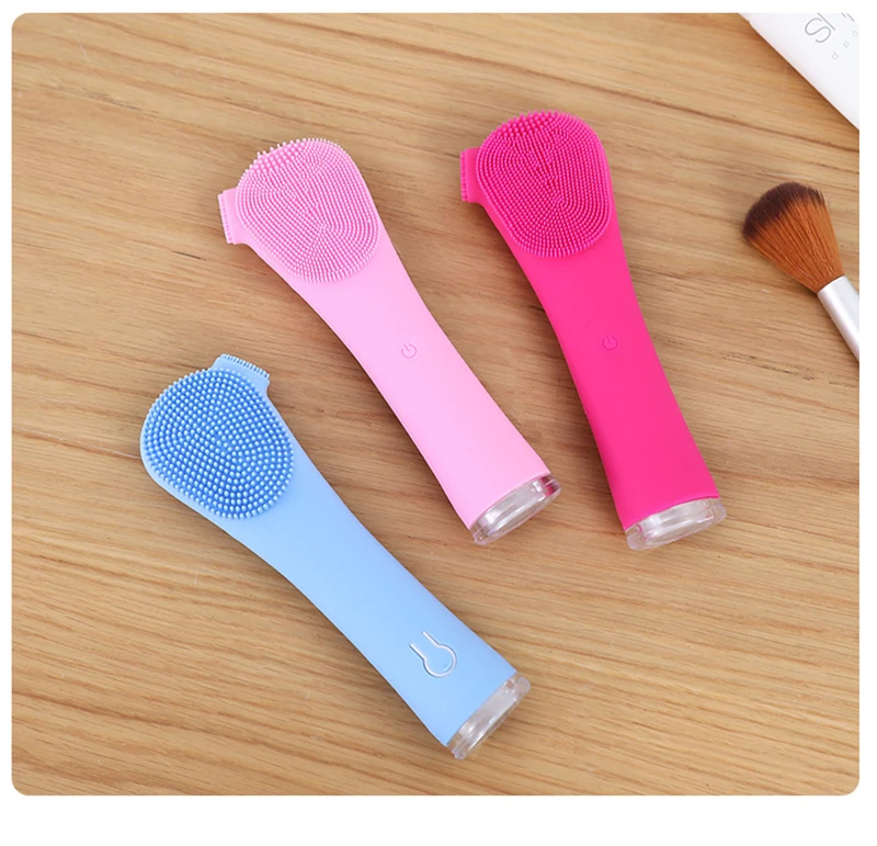 Rechargeable Electric Face Massage Mini Facial Cleansing Brush Beauty Products Private Label Face Cleanser Brush, Blue/pink/red
Rechargeable Electric Face Massage Mini Facial Cleansing Brush Beauty Products Private Label Face Cleanser Brush, Blue/pink/red