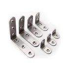 Stainless steel angle metal bed frame connector adjustable l bracket