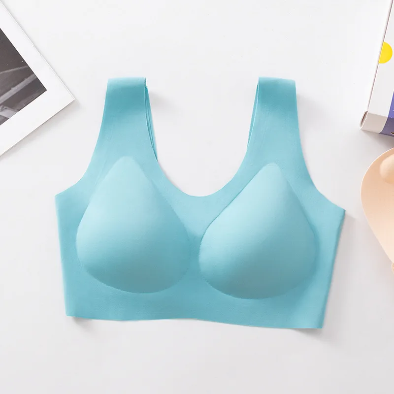 Amazon's best-selling Traceless Wide Straps Solid Color Latex Zero Tactless Rim Sleep-Inside Bra For lady, 8 color as pictures
Amazon's best-selling Traceless Wide Straps Solid Color Latex Zero Tactless Rim Sleep-Inside Bra For lady, 8 color as pictures