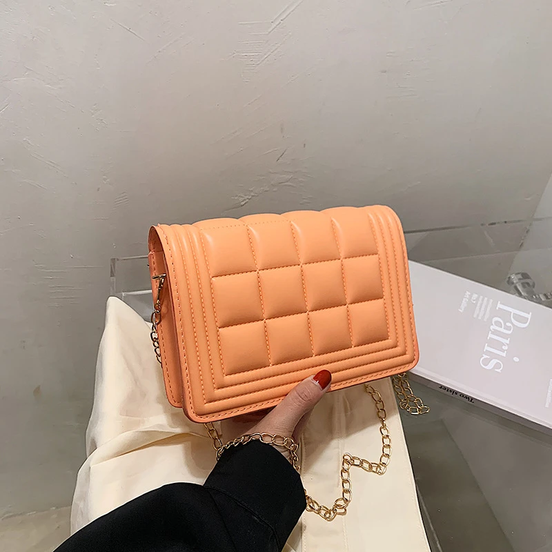 GS206 New Popular Girls Bag 2021 Fashion Small Square Bag Female Texture Messenger Bag Casual Women's Shoulder Handbags, White, yellow, purple, green, blue, black, pink, orange
GS206 New Popular Girls Bag 2021 Fashion Small Square Bag Female Texture Messenger Bag Casual Women's Shoulder Handbags, White, yellow, purple, green, blue, black, pink, orange