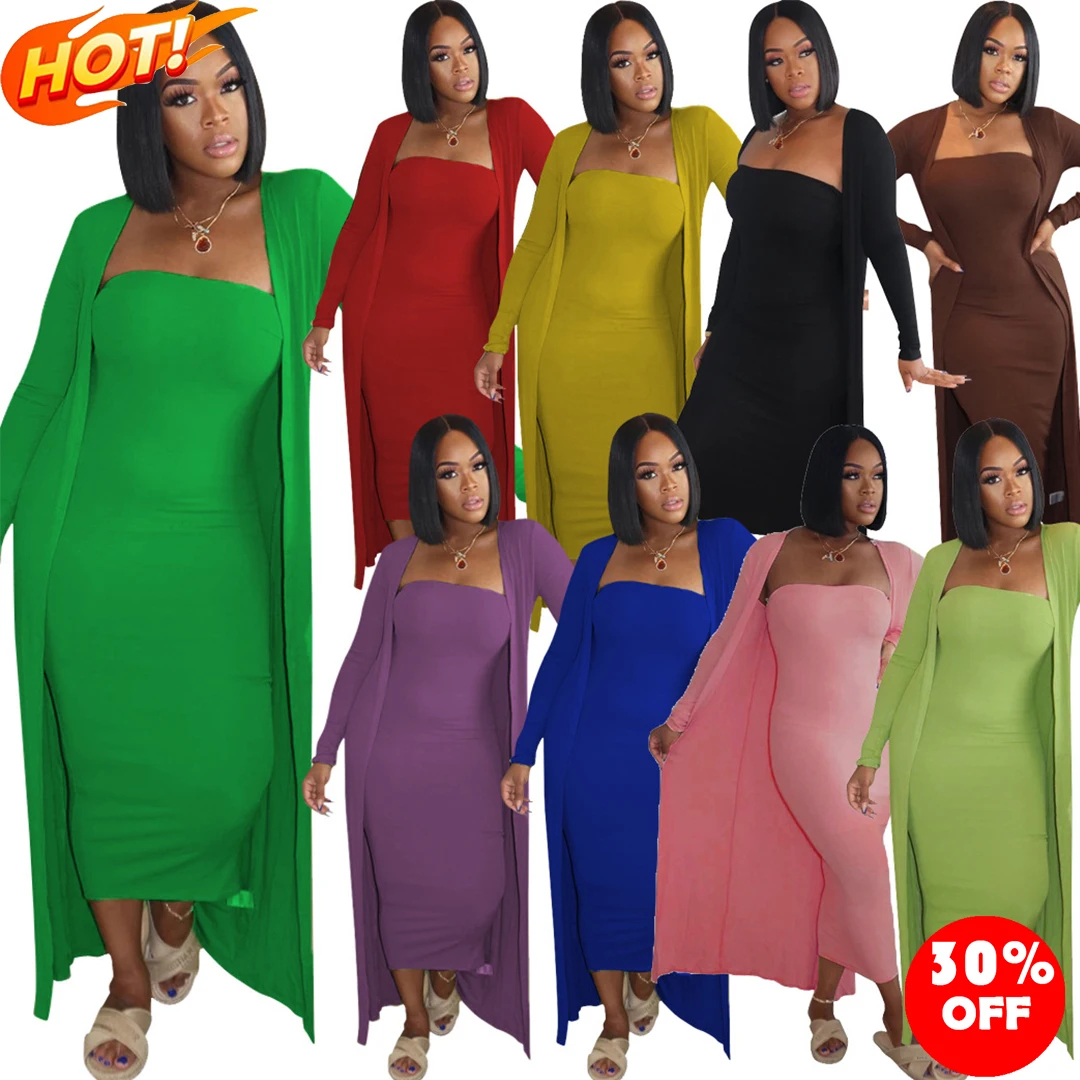 2021 woman fall dress Best Selling Ladies Plus Size Boob Tube Top Dress Two Piece Women Fall Clothing outfits jogger, As picture
2021 woman fall dress Best Selling Ladies Plus Size Boob Tube Top Dress Two Piece Women Fall Clothing outfits jogger, As picture