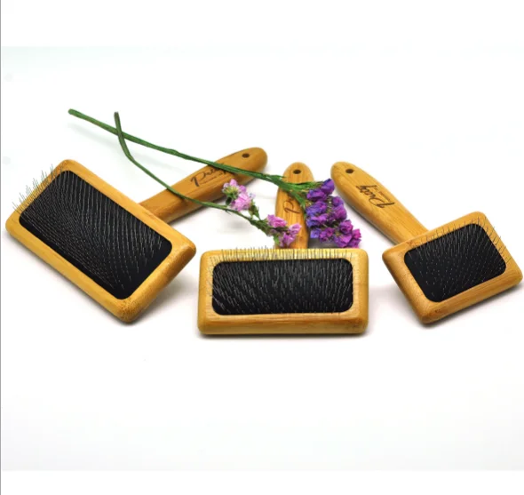 2020 Hot Sale Bamboo Wood Dog Slickers Long Hair Bristle Pro Quality Self Cleaning Slicker Brush Holder for Dogs, Bamboo color
2020 Hot Sale Bamboo Wood Dog Slickers Long Hair Bristle Pro Quality Self Cleaning Slicker Brush Holder for Dogs, Bamboo color