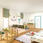 Furniture Nursery Daycare Front Desk Reception Decoration Design Preschool Furniture Sale 1 Stop Solution For Nursery
