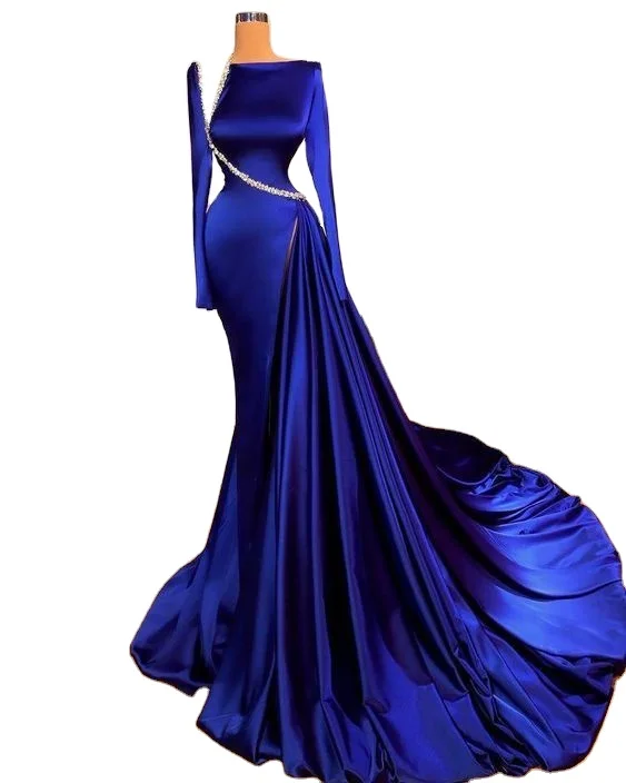 Vestidos de noche largos elegantes modest evening dresses long sleeve royal blue beaded luxury elegant formal party dresses
Vestidos de noche largos elegantes modest evening dresses long sleeve royal blue beaded luxury elegant formal party dresses