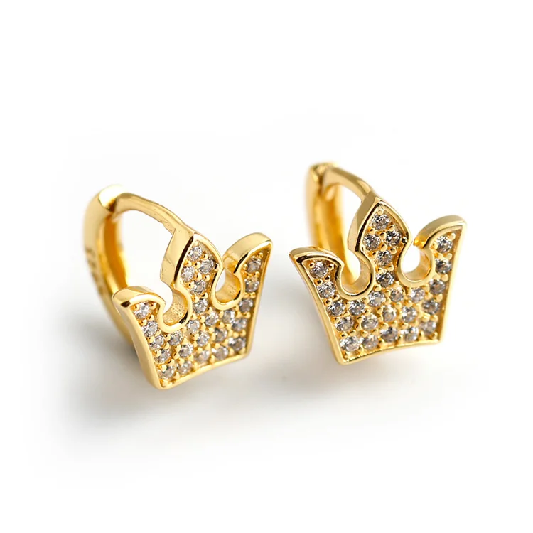 Handmade plated 925 sterling silver earring zircon color gold hoop earrings for women
Handmade plated 925 sterling silver earring zircon color gold hoop earrings for women