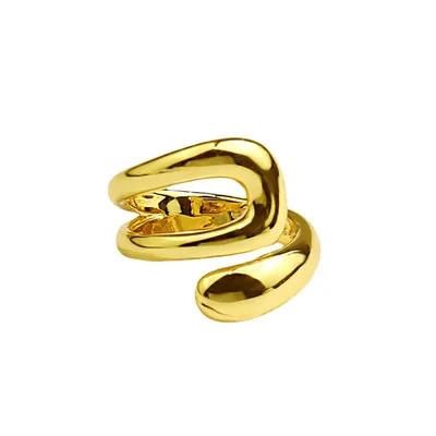New Arrival Adjustable Gold Platinum Plating Hollow Geometric Open Finger Rings For Student
New Arrival Adjustable Gold Platinum Plating Hollow Geometric Open Finger Rings For Student