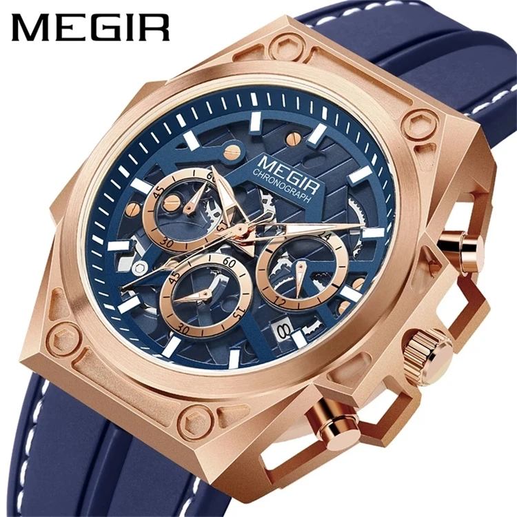 Hot Selling MEGIR Relogio Masculino New Fashion Hour Male Sport Watches Mens Waterproof Quartz Clock Casual Military WristWatch
Hot Selling MEGIR Relogio Masculino New Fashion Hour Male Sport Watches Mens Waterproof Quartz Clock Casual Military WristWatch