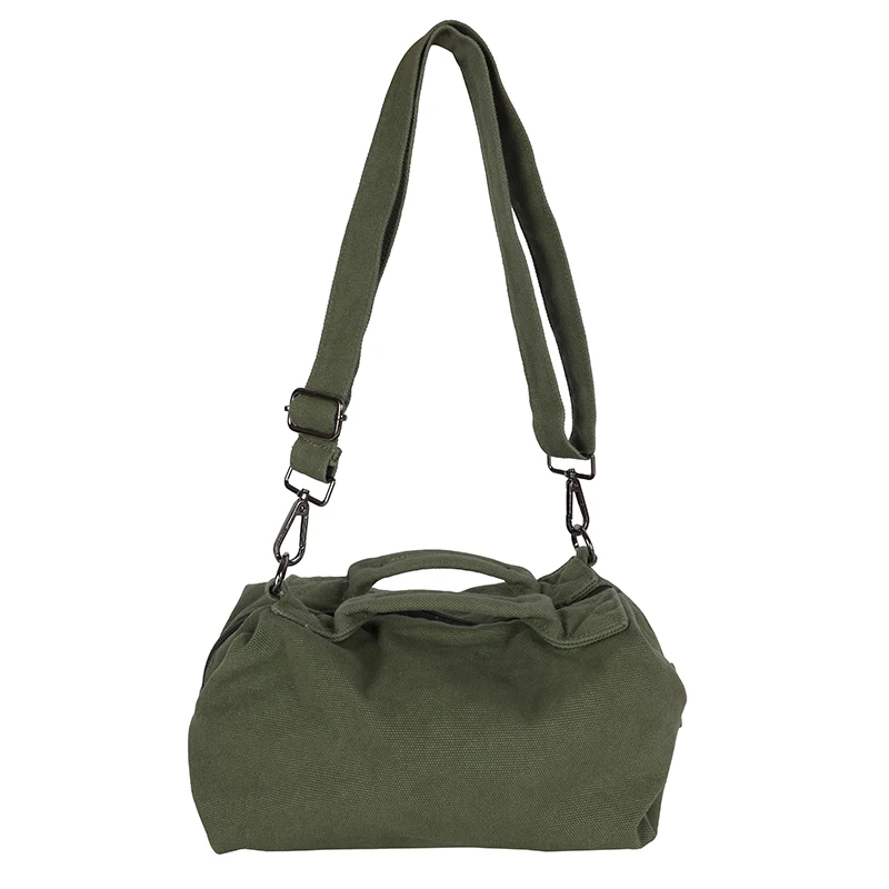 Sports canvas women's bag 2021 new solid color simple messenger bag large capacity hand bag, Optional
Sports canvas women's bag 2021 new solid color simple messenger bag large capacity hand bag, Optional