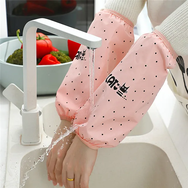 Waterproof Office Hand Sleeves Cute Cartoon Sleeve Adult Housework Long Sleeve, As show
Waterproof Office Hand Sleeves Cute Cartoon Sleeve Adult Housework Long Sleeve, As show