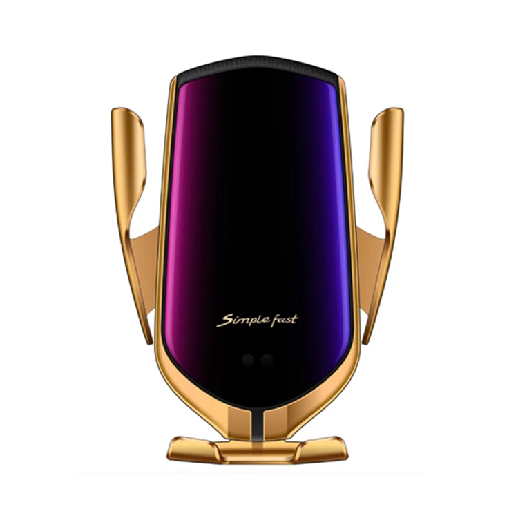 Wireless Car Charger 10W Qi Fast Charging Auto-Clamping Car Mount Air Vent Phone Holder, Gold/silver/purple
Wireless Car Charger 10W Qi Fast Charging Auto-Clamping Car Mount Air Vent Phone Holder, Gold/silver/purple