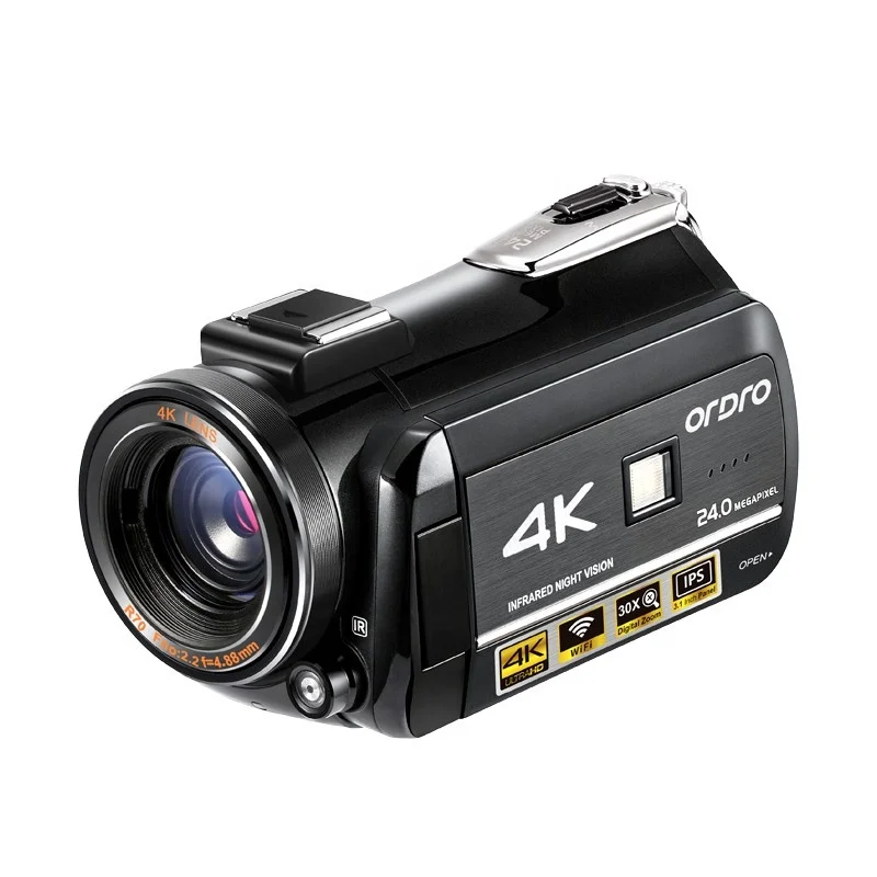 AC3 ORDRO 4K Digital Zoom Handheld Professional Infrared Night Vision Video Shooting Camera
AC3 ORDRO 4K Digital Zoom Handheld Professional Infrared Night Vision Video Shooting Camera