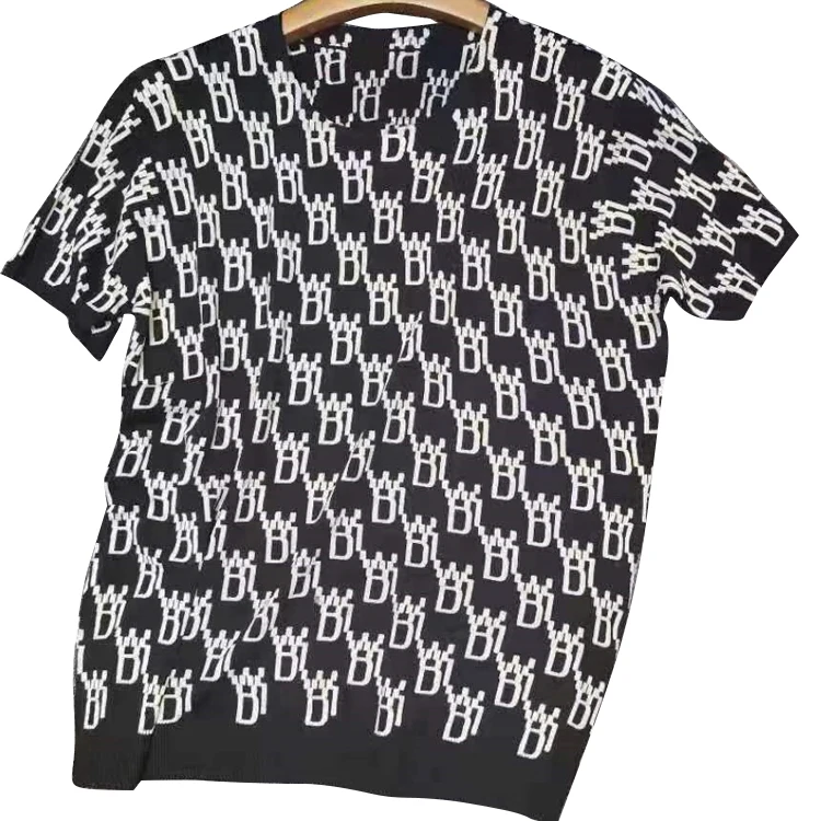 Factory direct sale of women's Pullover knitted short sleeves