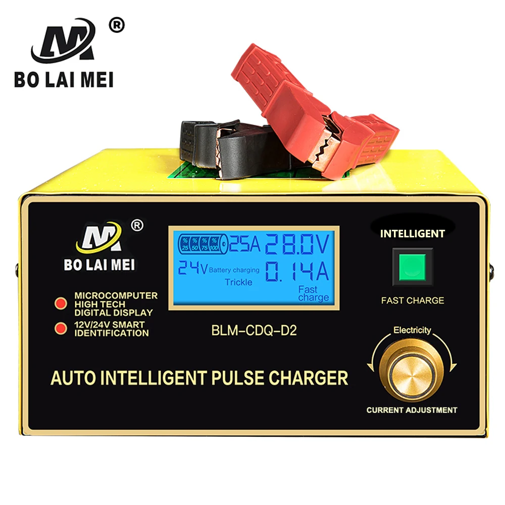 30A Universal Car Charger Portable Car Battery Charger 12V 24V Automatic Battery Charger
30A Universal Car Charger Portable Car Battery Charger 12V 24V Automatic Battery Charger