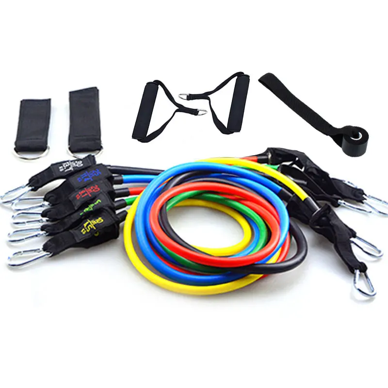 Yoga Fitness Elastic Band 11 Pcs Set 150 LBS Resistance Exercise Bands, Yellow/blue/red/green/black/custom
Yoga Fitness Elastic Band 11 Pcs Set 150 LBS Resistance Exercise Bands, Yellow/blue/red/green/black/custom