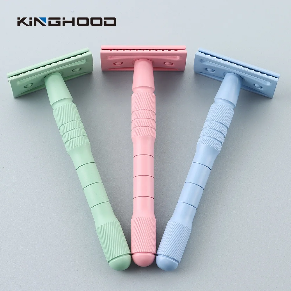 Straight Long handed Metal stainless steel butterfly open cut throats razor double edged blade razor safety shaving travel set, Matte rose gold
Straight Long handed Metal stainless steel butterfly open cut throats razor double edged blade razor safety shaving travel set, Matte rose gold