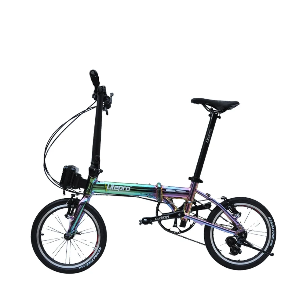 Litepro L3 14/16Inch Folding Bike Aluminun Alloy Mini Modification Colorful External 3 5 Speed Bicycle Vehicl
Litepro L3 14/16Inch Folding Bike Aluminun Alloy Mini Modification Colorful External 3 5 Speed Bicycle Vehicl